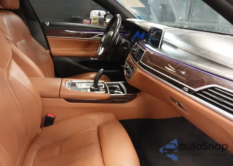 2018 BMW 740I xDrive from USA, damaged, VIN WBA7E4C51JGV24133